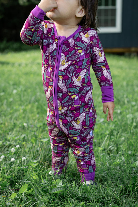 Two-way Zipper Romper