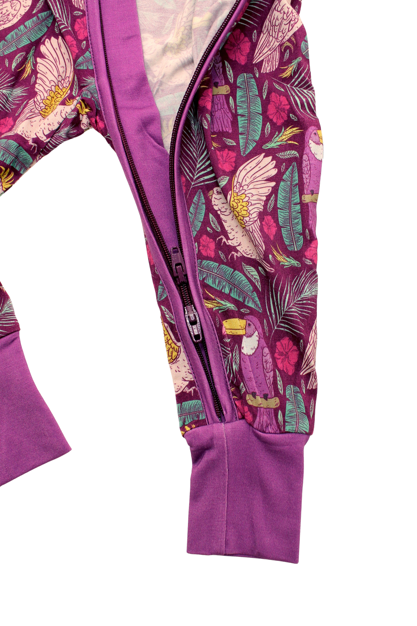 Two-way Zipper Romper