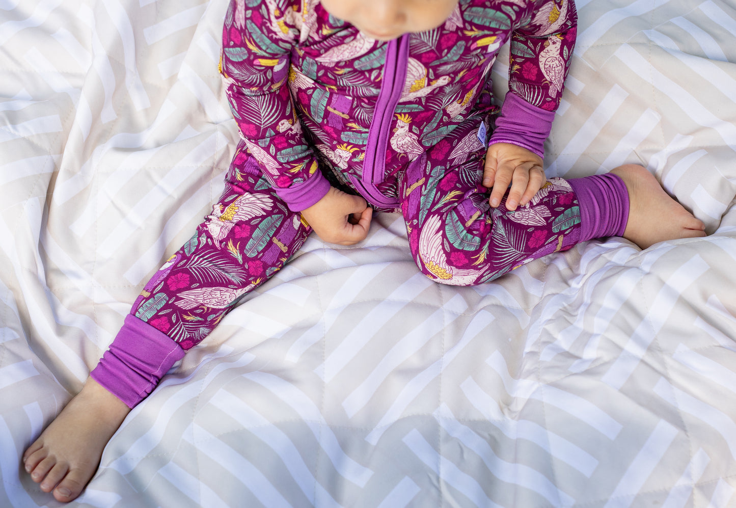 Two-way Zipper Romper